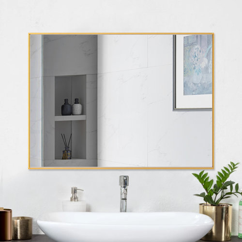 Ledel Modern & Contemporary Bathroom / Vanity Mirror & Reviews Wayfair